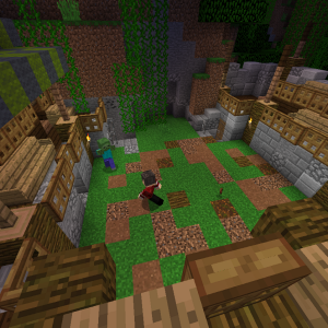 Oceda der Graue wie er seinen Gegner bezwingt