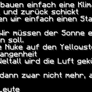 Planung zum Klimaschutz