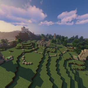 Osterinsel-Monument im Dorfi-Stil