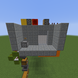 Eingang zu einem Task (Vorderansicht)