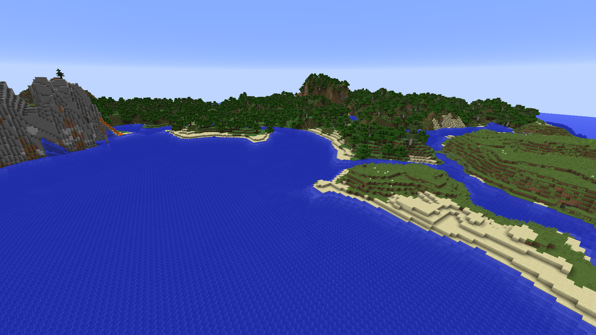 Blick Richtung Spawn