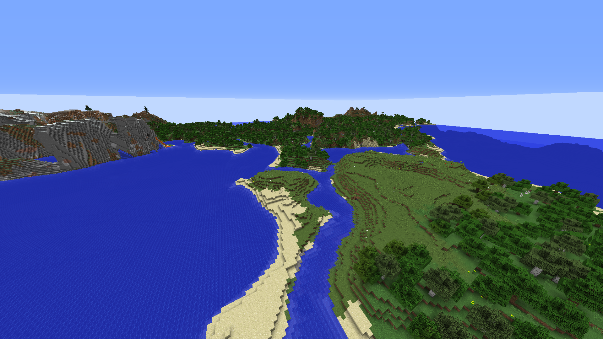 Blick Richtung Spawn