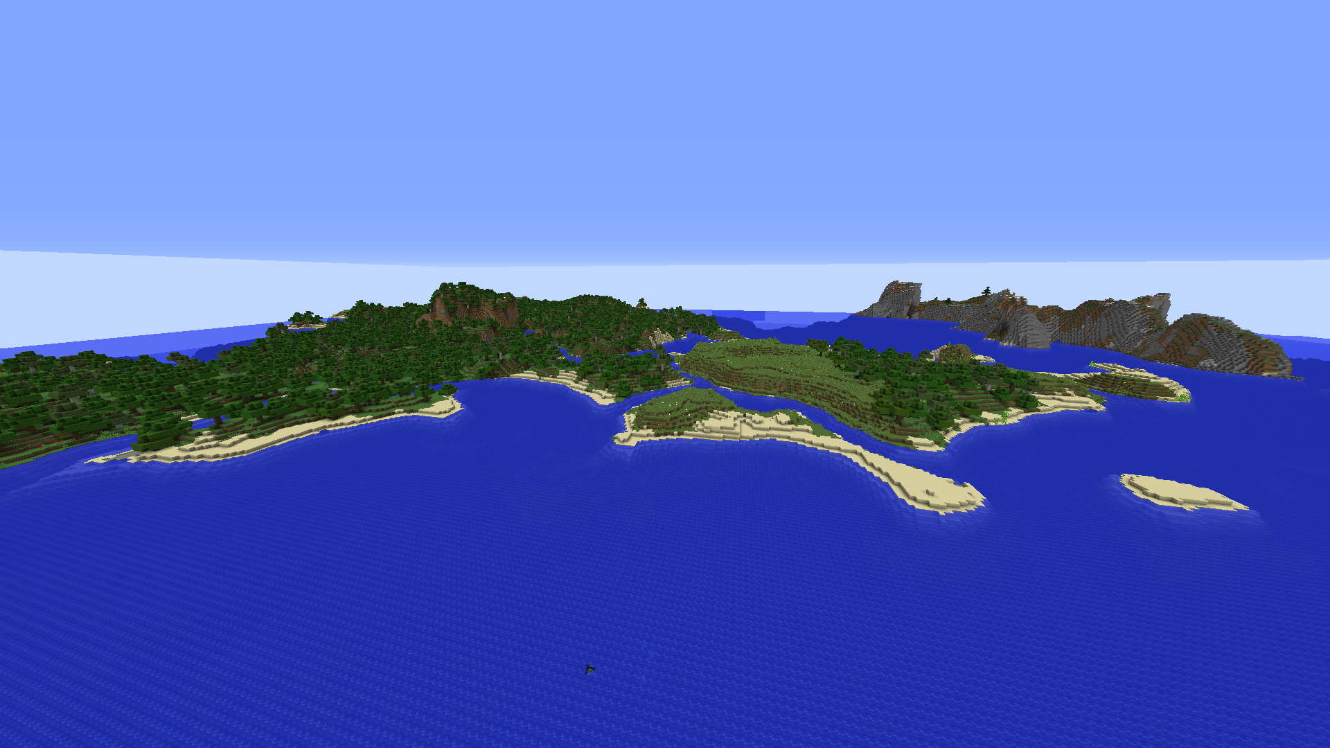 Blick Richtung Spawn