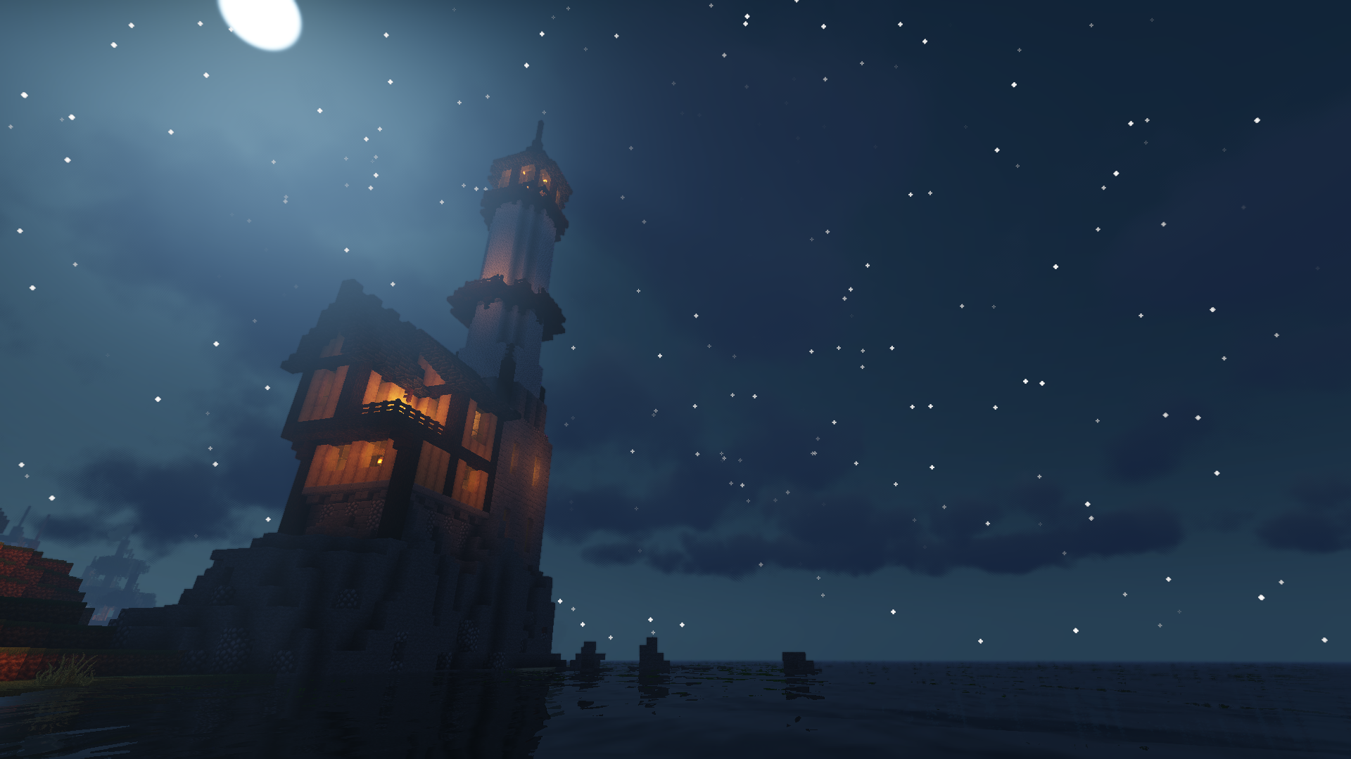 Edurus Bay, Lighthouse