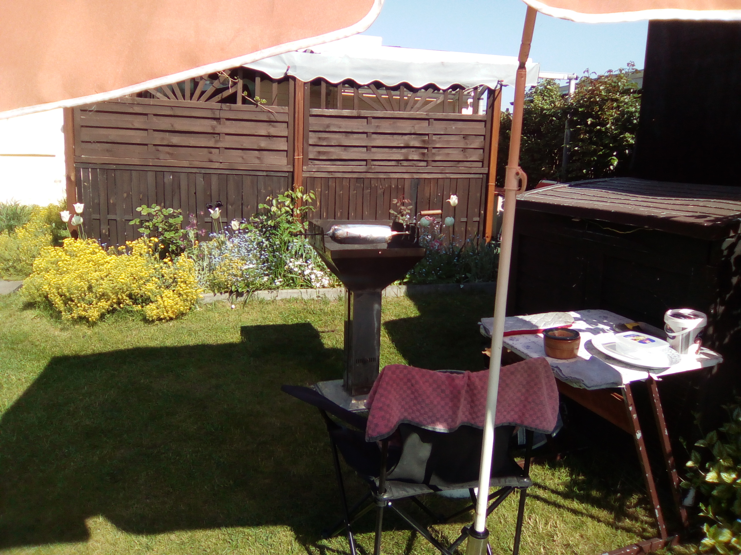 Es schnuppert schon.