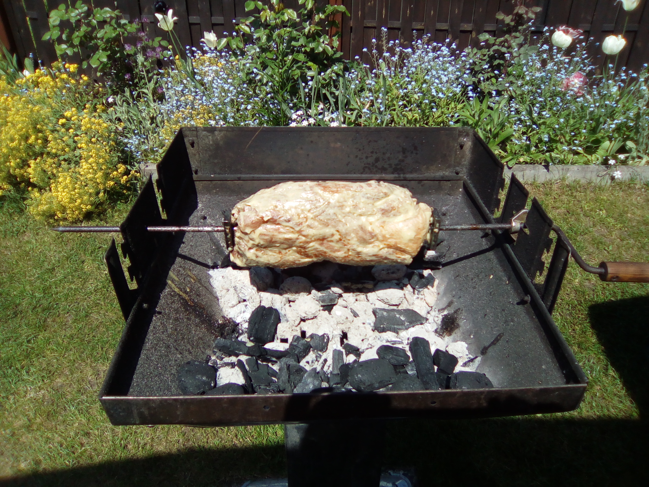 Jetzt ohne Folie. Und mit viel Marinade.