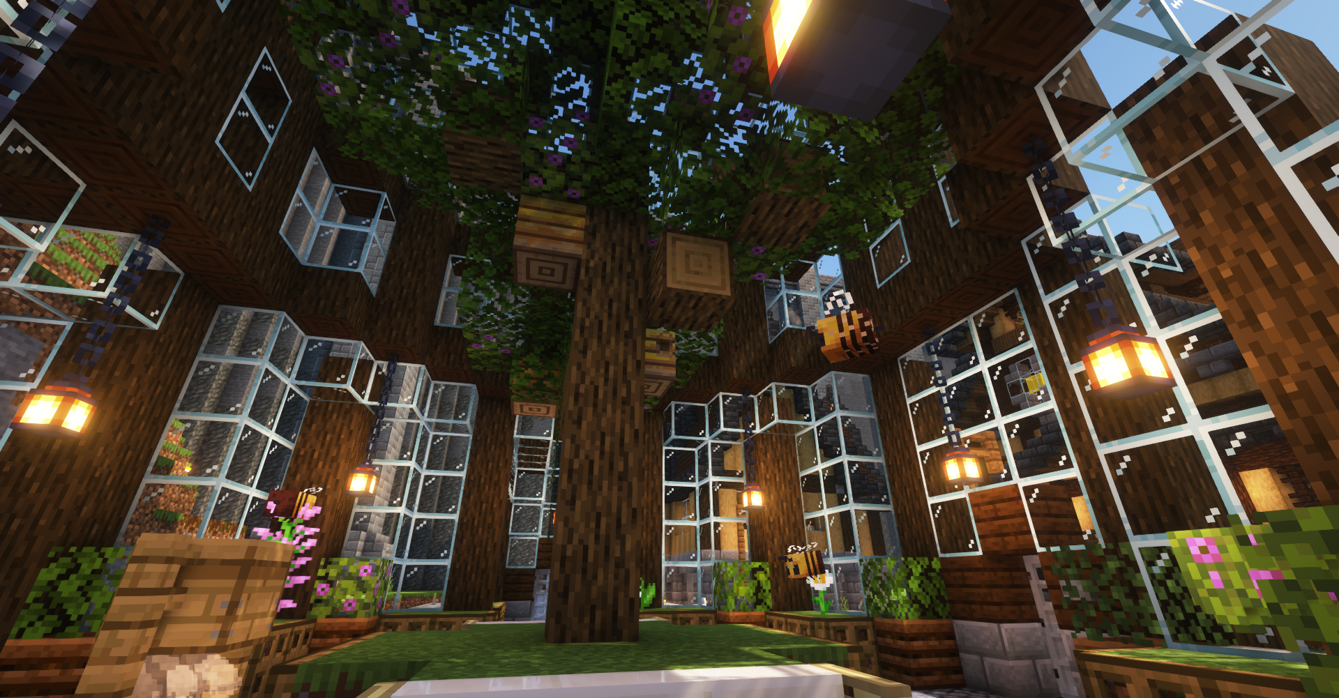 Main Dome of the Edurus Botanical Garden