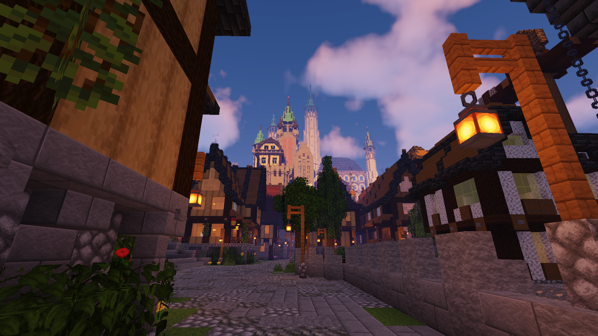 Morning view of Edurus Castle