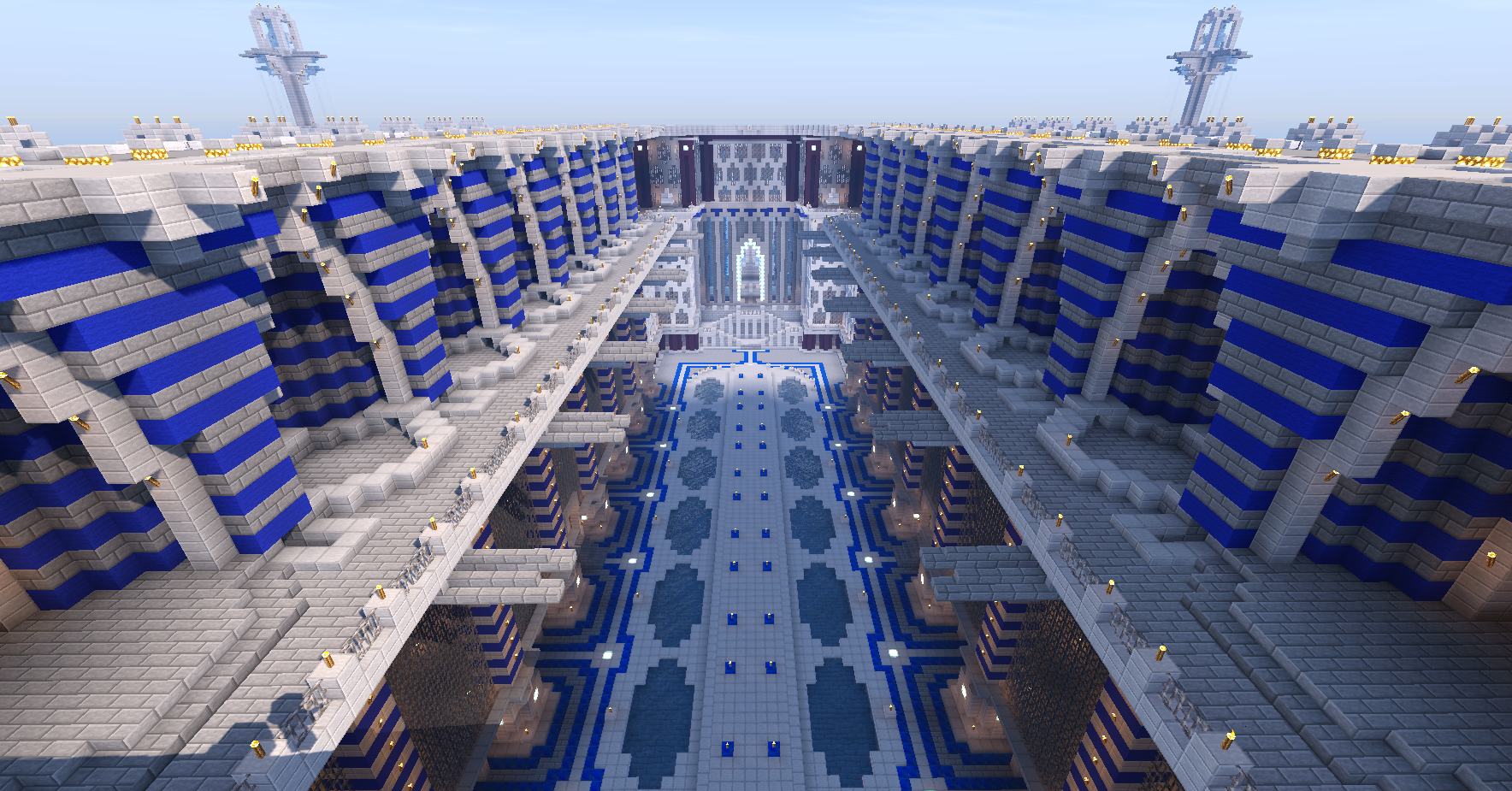 Vorder große Halle. Blick nach hinten.