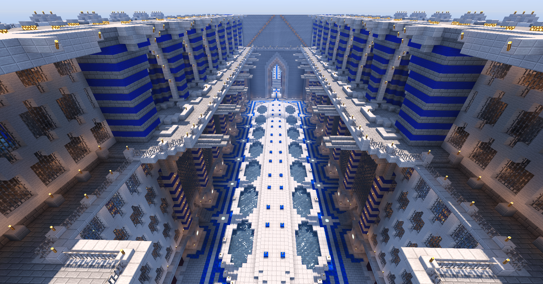 Vordere große Halle, Blick Richtung Eingang.